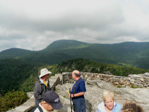 Here we are at the Devil's Courthouse.