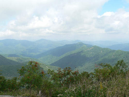 From the summit, the views are stunning!