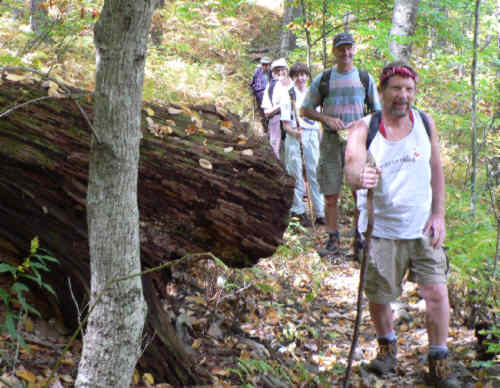 Headed back to Unicoi Gap.