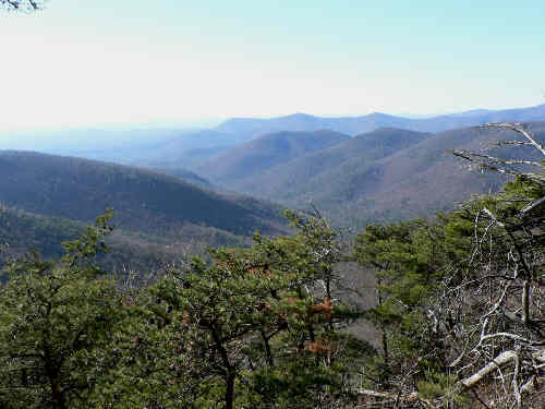 Awesome views along the trail!