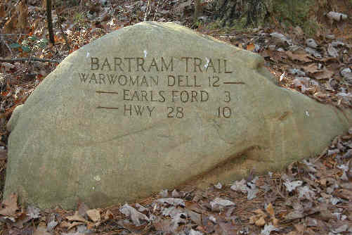 The marker near Sandy Ford Road.