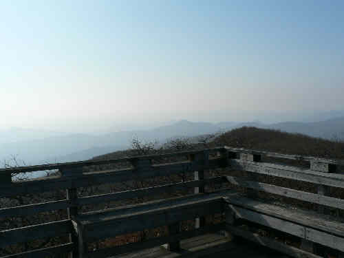 The mountains were very hazy today and the wind made the conditions very chilly!