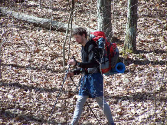 Thru-hiker on the way to Maine!