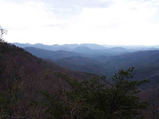 Several vistas give breathtaking views!