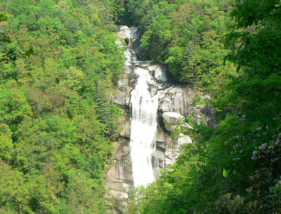 Spectacular Lower Whitewater Falls!