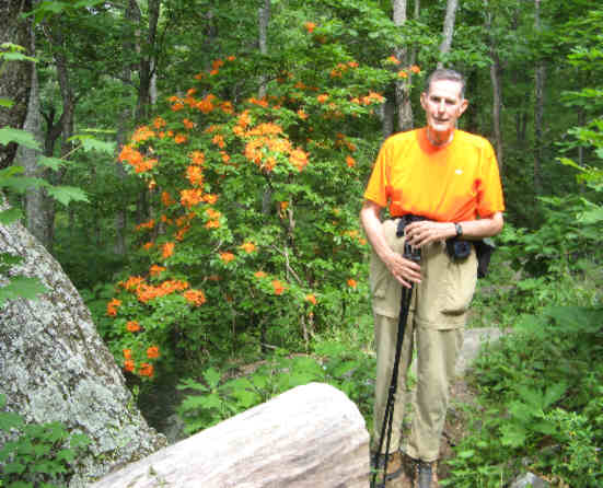 Dr. Bob Thompson wore his Flame Azalea matching shirt today!