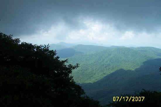 Mostly cloudy but the view is still worth the trip!