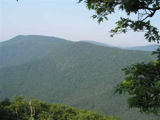 Mountain views along the trail.