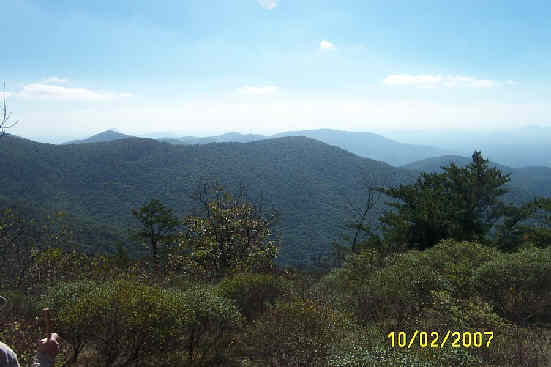 Another view from Wolf Laurel Top.