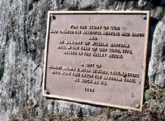 Plaque on summit of Fishhawk.