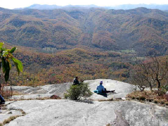 Lunchtime on White Rock Mountain!