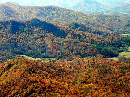 Spectacular view from Jones Knob!
