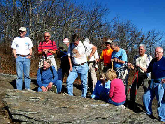 Preparing for the group picture...