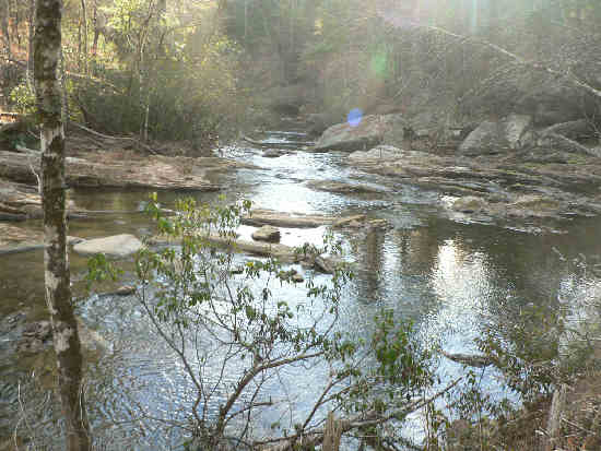 Nice creek views along the way.