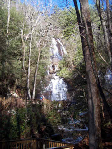 We arrive at Anna Ruby Falls!