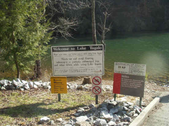 This is the end of the Stoneplace Trail.