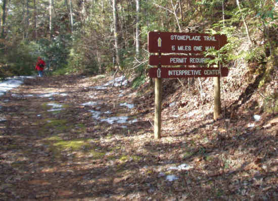 Now, we head back toward the Interpretive Center.