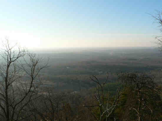 Almost to the summit, we look to the south for this view.
