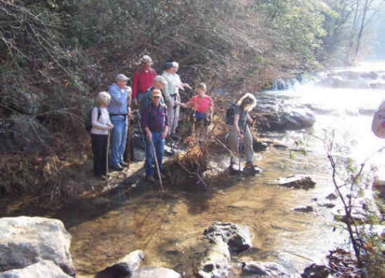 Several nice opportunities to explore the river.