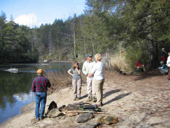 Break time along the river.