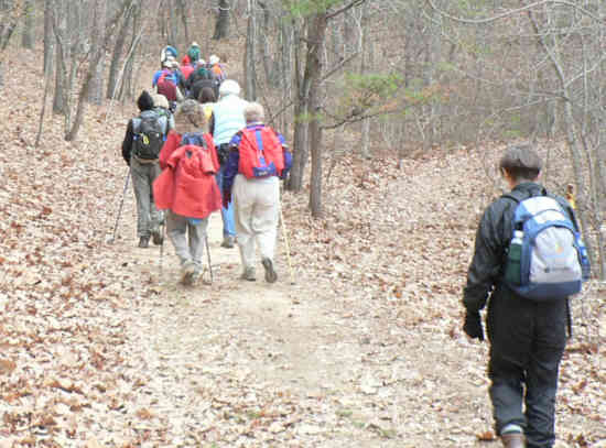 Another great day for a hike! 20 OFHC hikers.