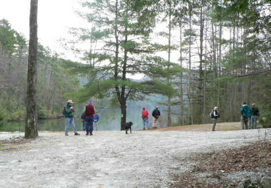 Here, we arrive at Stone Place and Tugalo Lake.