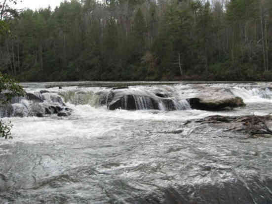 A Wild and Scenic spot along the Chattooga River.
