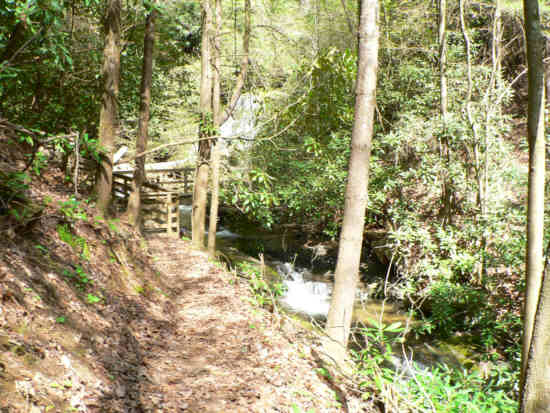 Another mile and a half or so and we are approaching Martin Creek Falls.