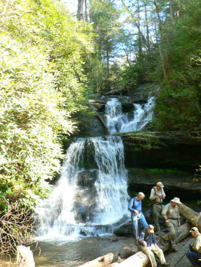 "Another great day for a hike!"