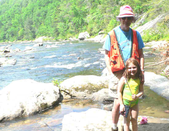 Dick Metzgar and grandaughter Hannah!
