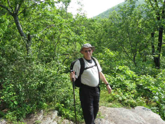 Thomas Bowers on his first hike with the OFHC since his return from Iraq!!!