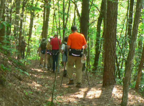 Another great day for a hike on the Foothills Trail!
