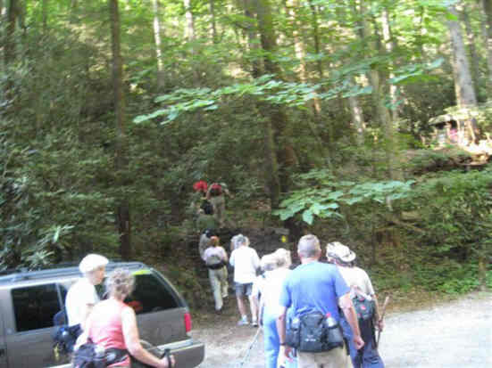 Headed toward Rainey Mountain.