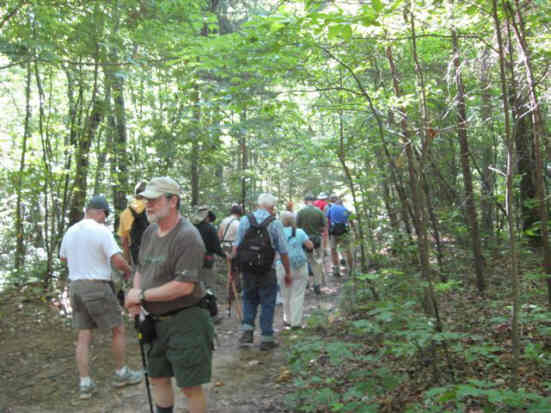 Another great day for a hike on the Bartram Trail!