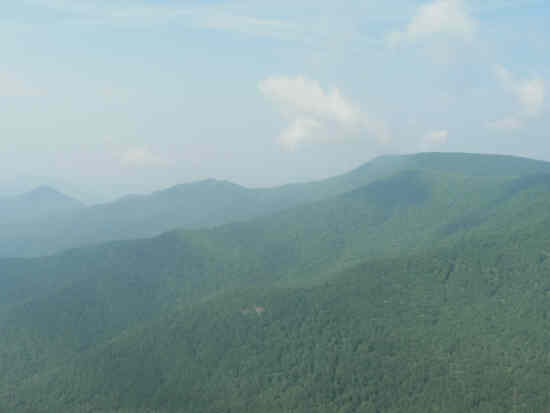 View one on the Pickens Nose Trail.