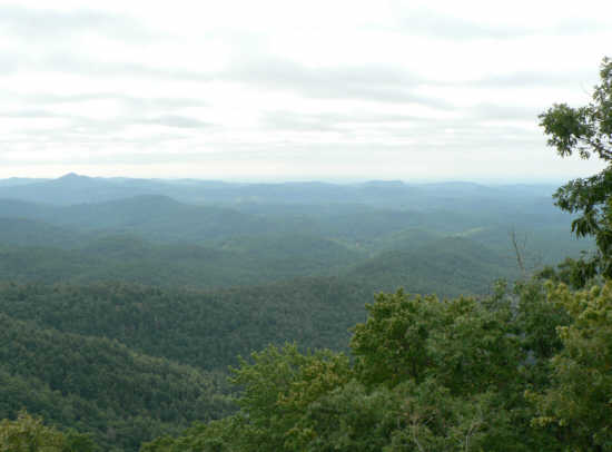 The view from our first look-off.