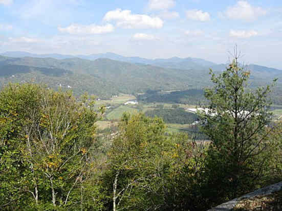 The mountains in the front layer are GA and back layer are NC mountains.