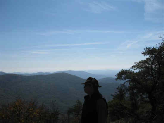 Notice the silhouette of Thomas in this scene.