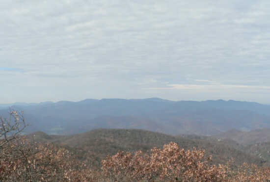 Clouds are moving in but the view is still very nice!