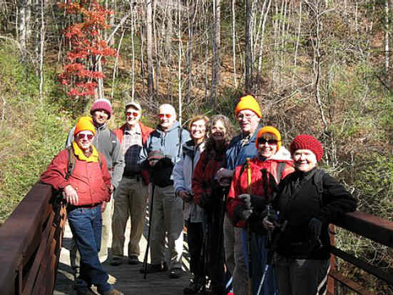 Back at the North Fork bridge.