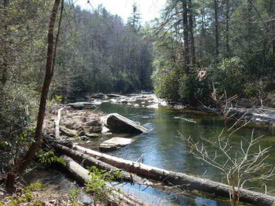 Many beautiful spots along the river.