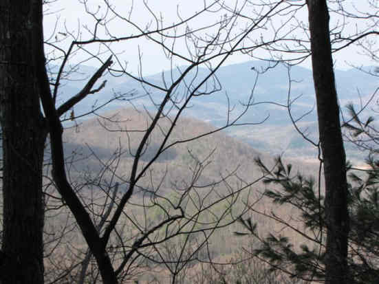 Many nice mountain views along the trail.