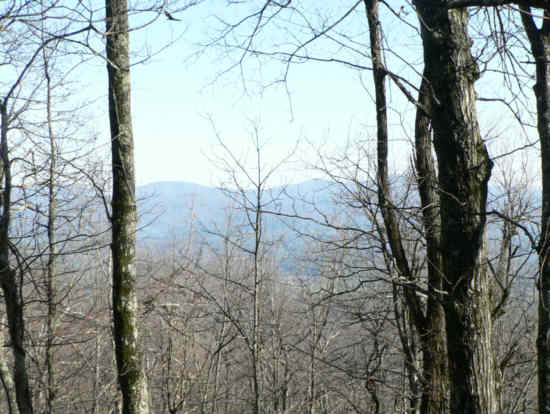 Mountain views all along the trail.