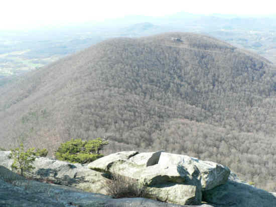 Great view from the cliff.