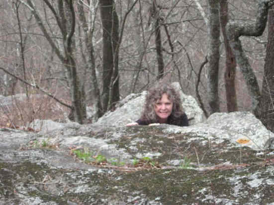 We had a "Rock Woman" sighting!