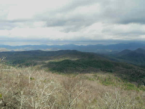 View one from Tennessee Rock.