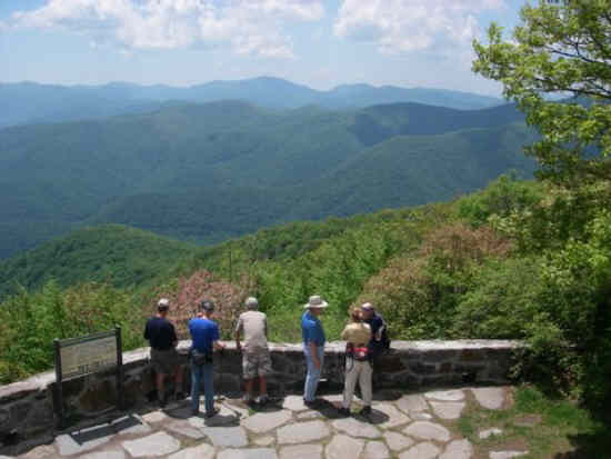 Looking down from the tower, the views are spectacular!