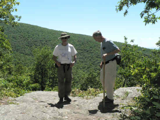 Here we can see the slope of Tray Mountain.