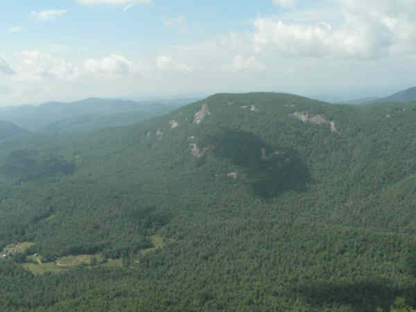 North Carolina mountains.