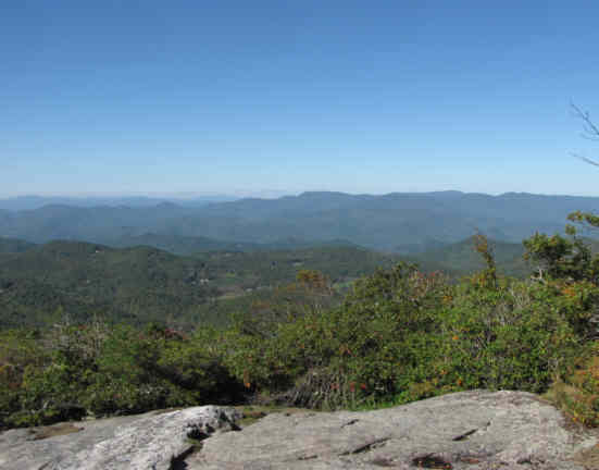 Awesome views from the summit.